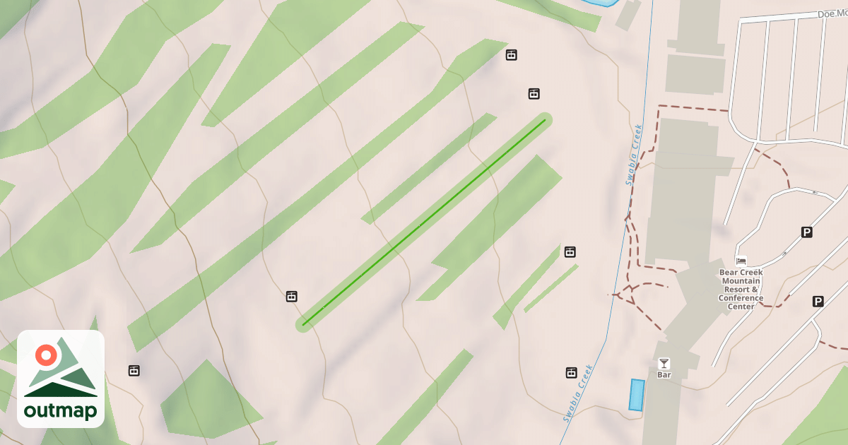 Map of Cub Run