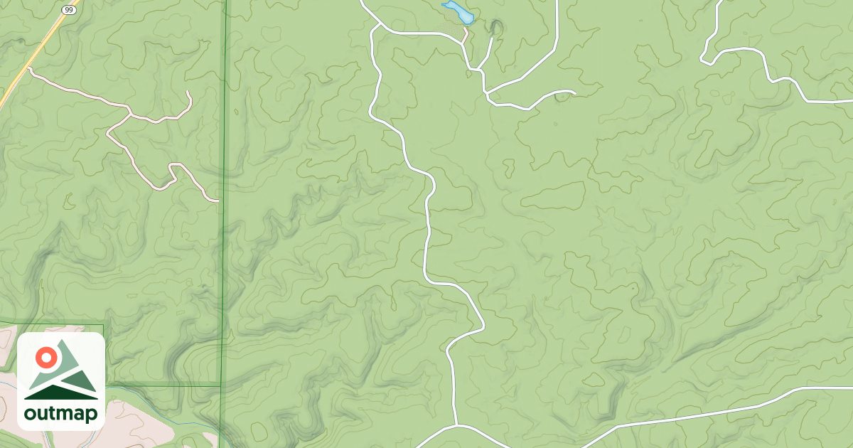Map of MINE HOLLOW