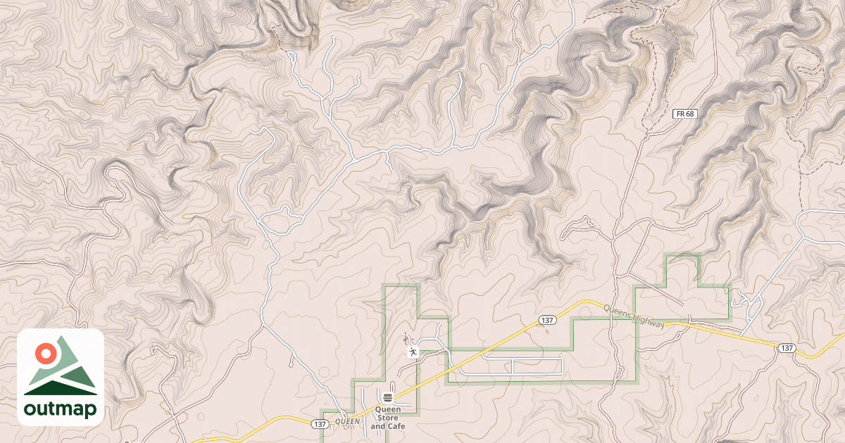 Map of HORSE PASTURE