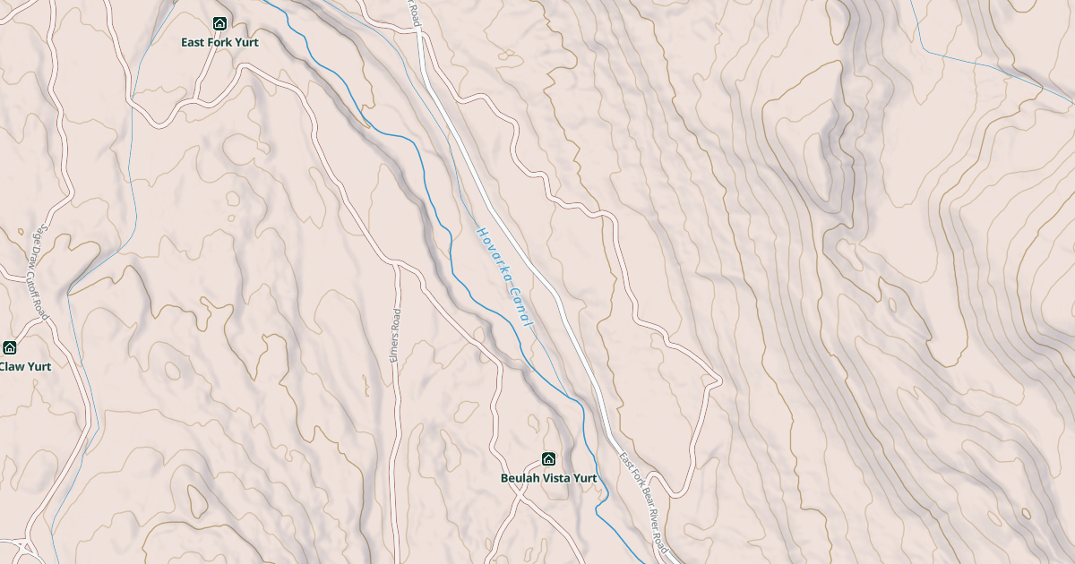 Map preview of East Fork Bear Snow Machine