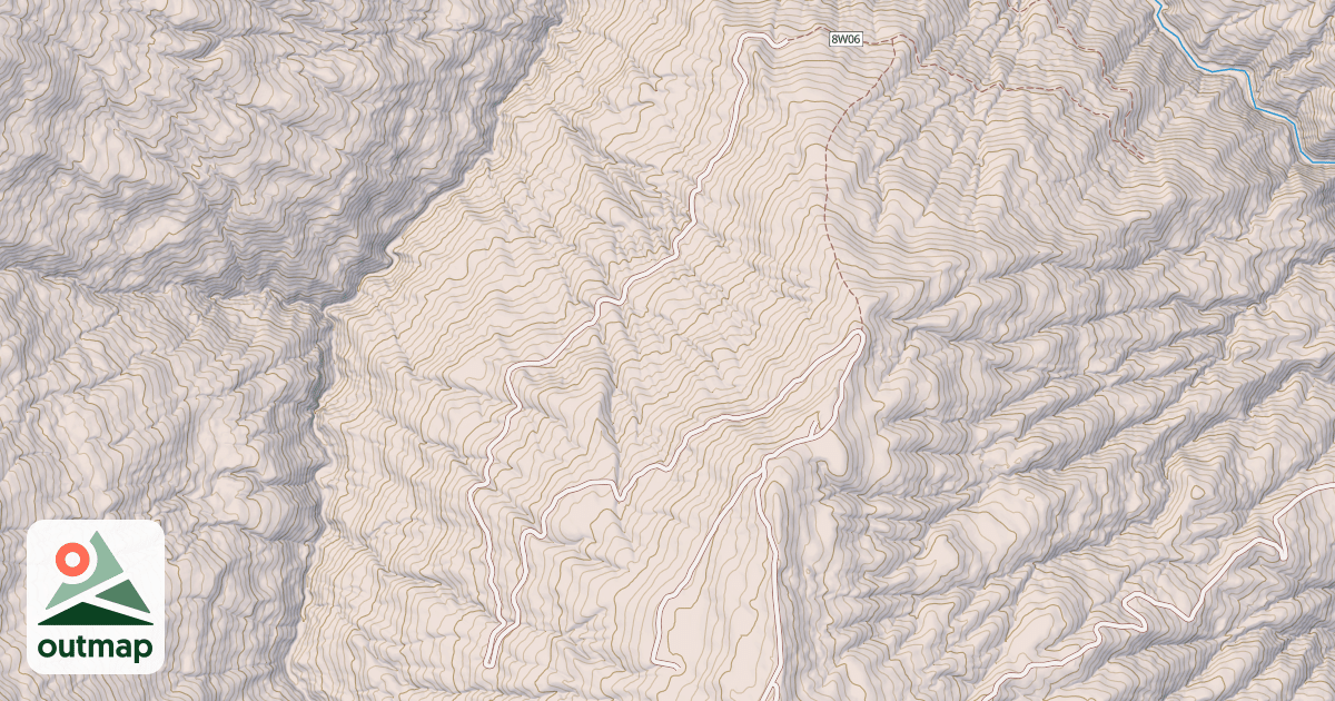 Map of GRINDSTONE CANYON