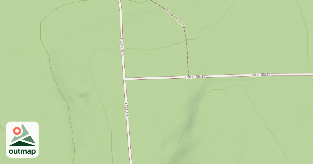 Map of Truck Trail 14