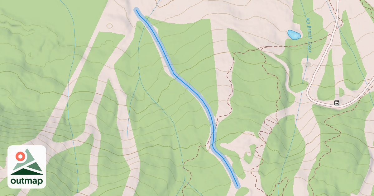 Map of Lower Snowcloud