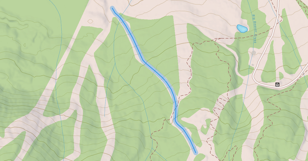 Map preview of Lower Snowcloud
