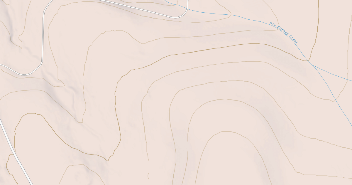 Map preview of BURNEY CR DRAIN