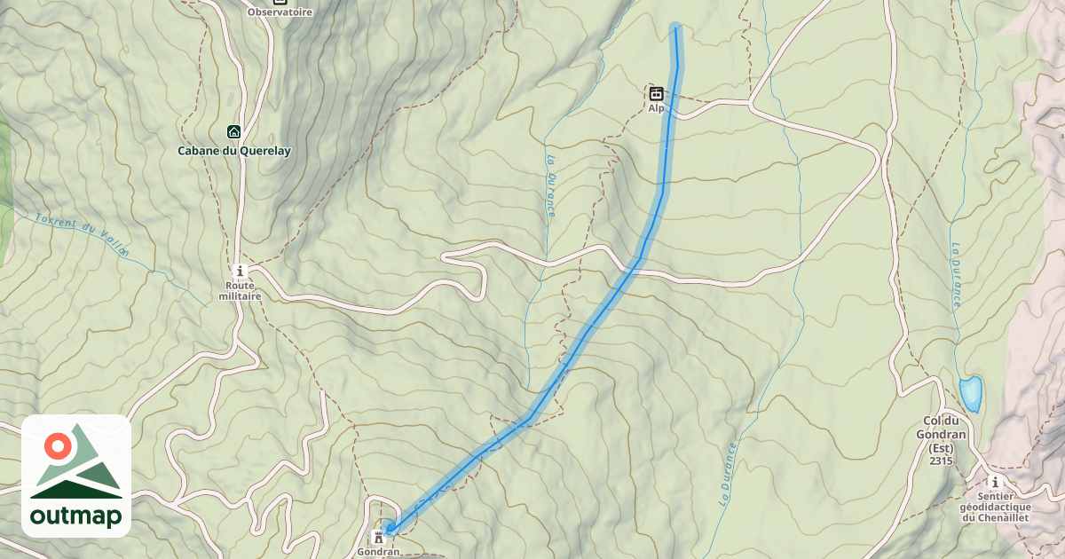 Map of Les Prés