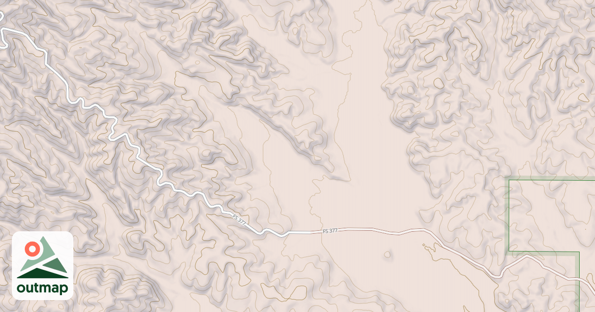 Map of PALOUSE DIVIDE