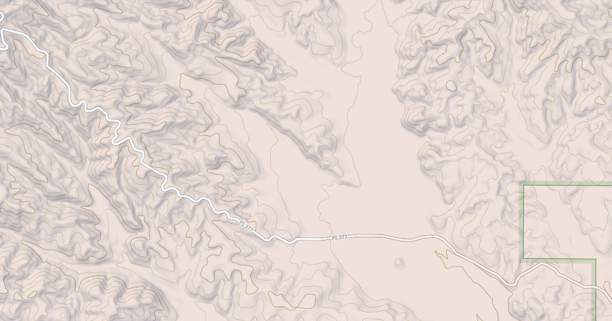 Map preview of PALOUSE DIVIDE