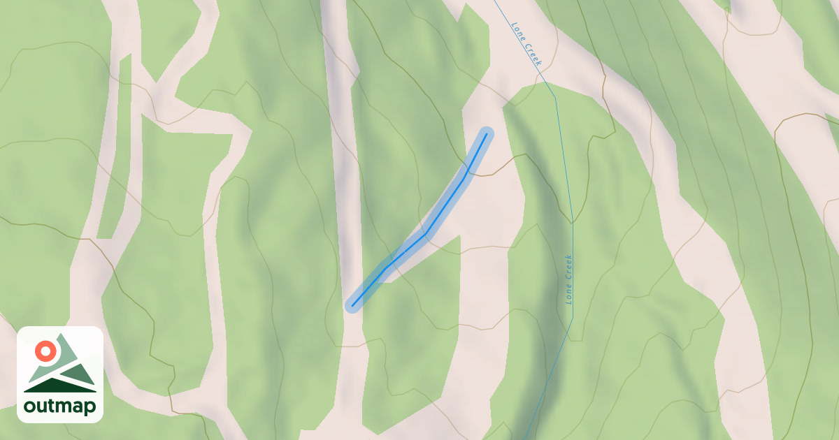 Map of Silver Fox Gully