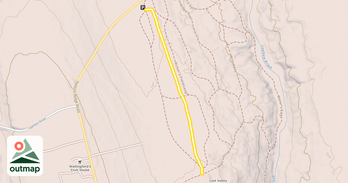Map of Ricker's Field Center