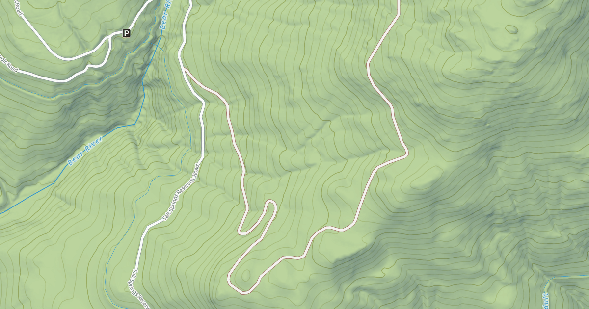 Map preview of LOWER BEAR RIVER