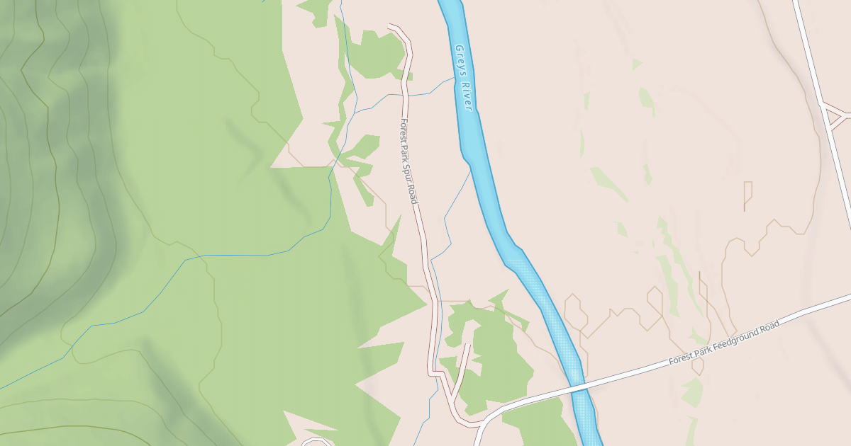 Map preview of FOREST PARK SPUR