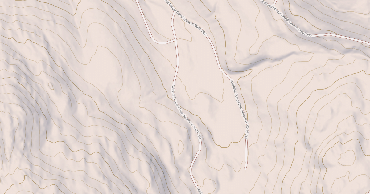 Map preview of USFS Motor Vehicle Use Map Roads {74222DAB-3469-4E21-9983-E03BB1B9038B}