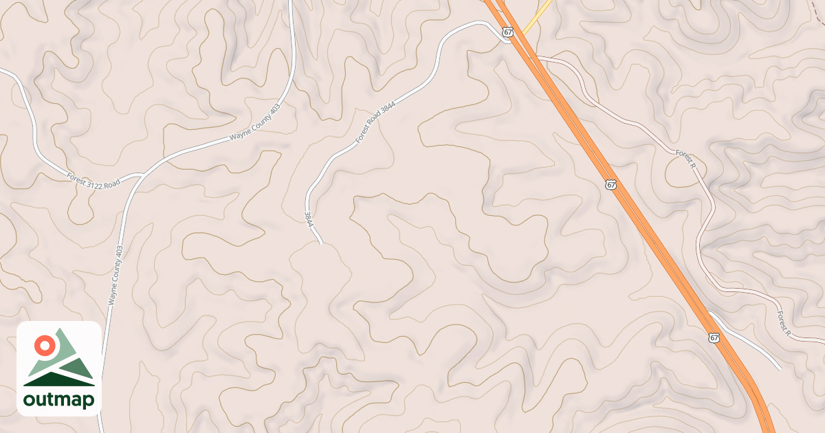 Map of BEE RIDGE