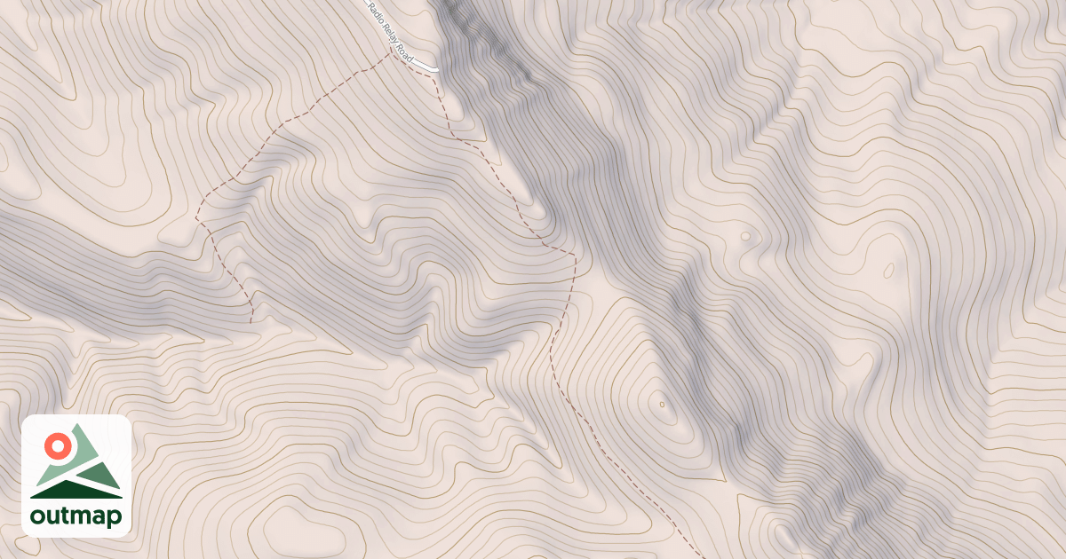 Map of Elk Flat-Relay Station