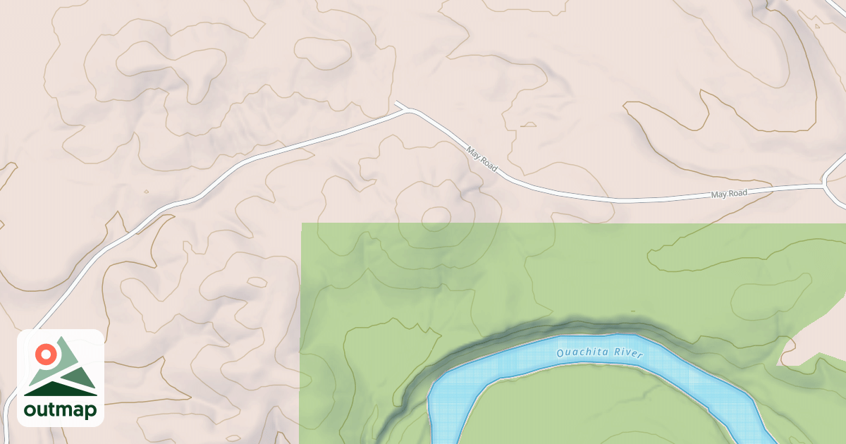 Map of USFS Motor Vehicle Use Map Roads {D6990F4F-B727-44A7-9987-273685664E8C}