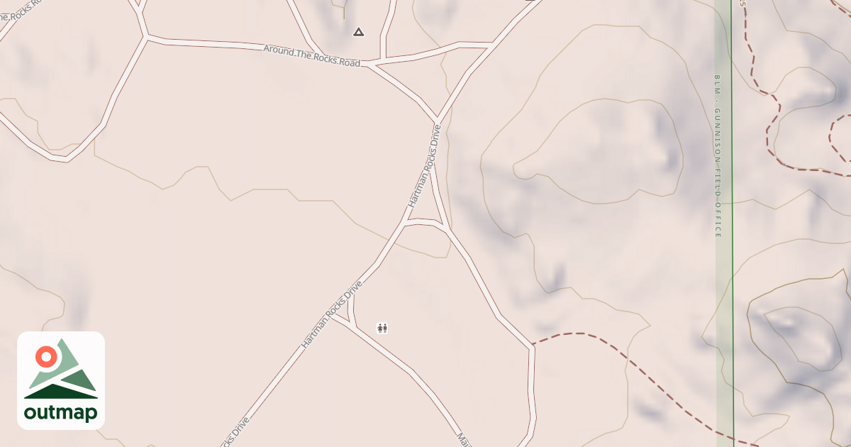 Map of BLM National GTLF Public Motorized Roads 0a16ecf7-ca03-440e-bde4-f136c364cc79