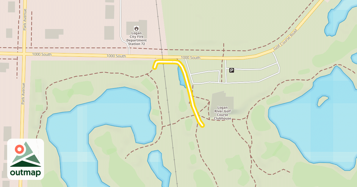 Map of Heritage Park Nordic Track