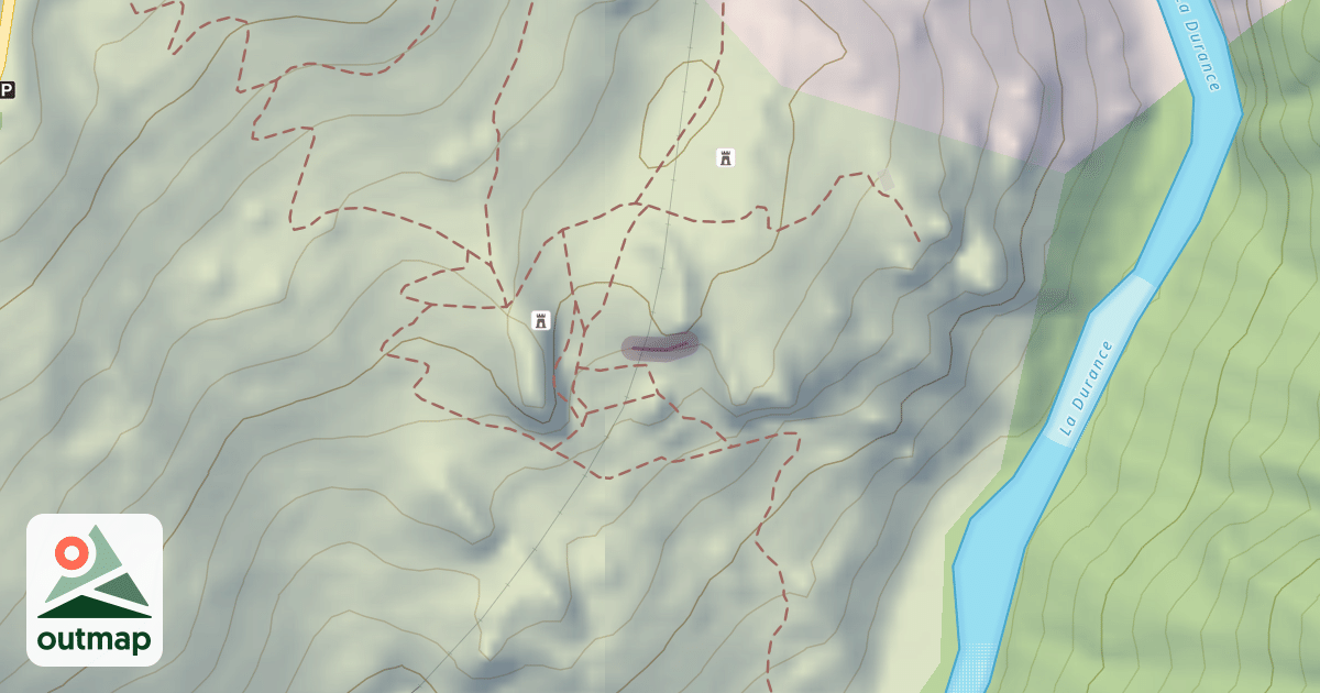 Map of Les Vignettes