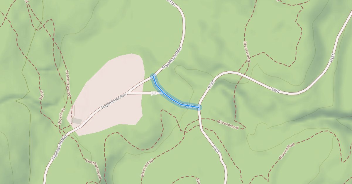 Map preview of JCT