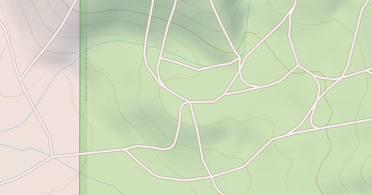 Map preview of BLM National GTLF Public Motorized Roads 1987348b-5e1d-4a2c-9c5a-6b8399514f17