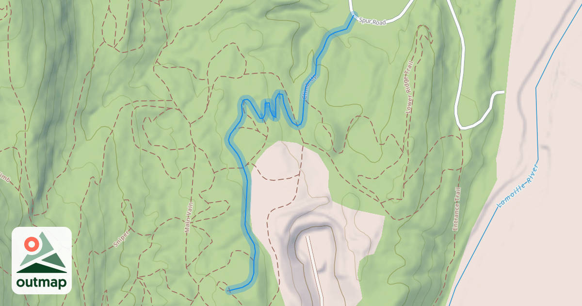 Map of Climb Up