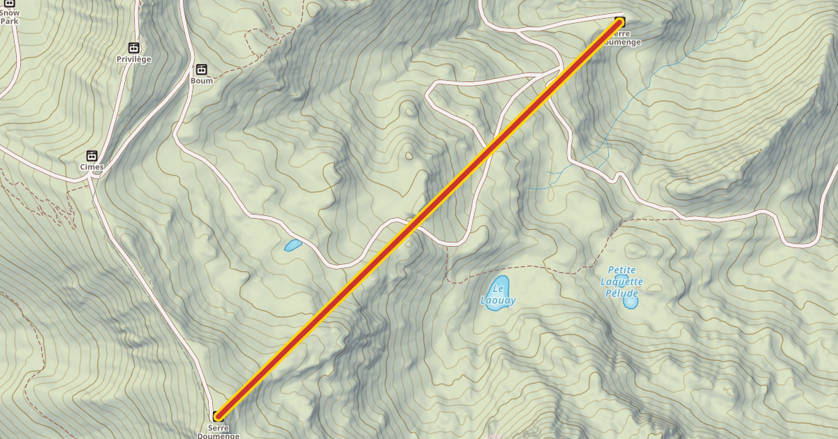Map preview of Serre Doumenge