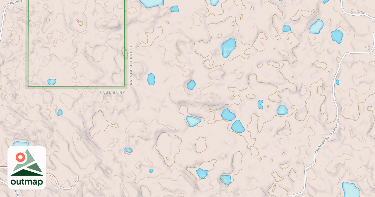 Map of Round River Drive