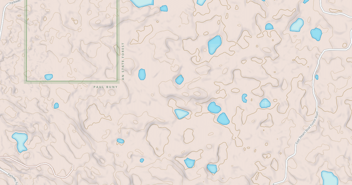 Map preview of Round River Drive