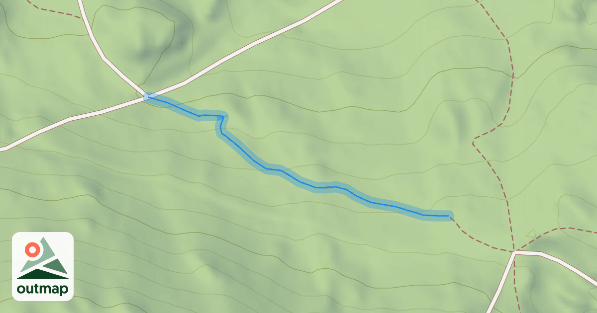 Map of Sentier Bertrand Dantung