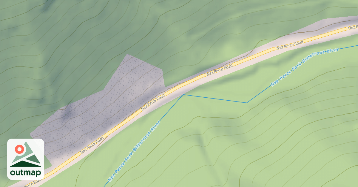 Map of (FDR) NEZ PERCE TRAIL