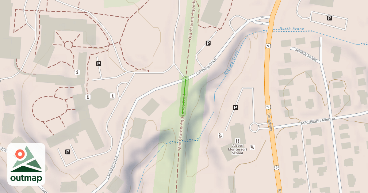 Map of Old Croton Aqueduct Trail