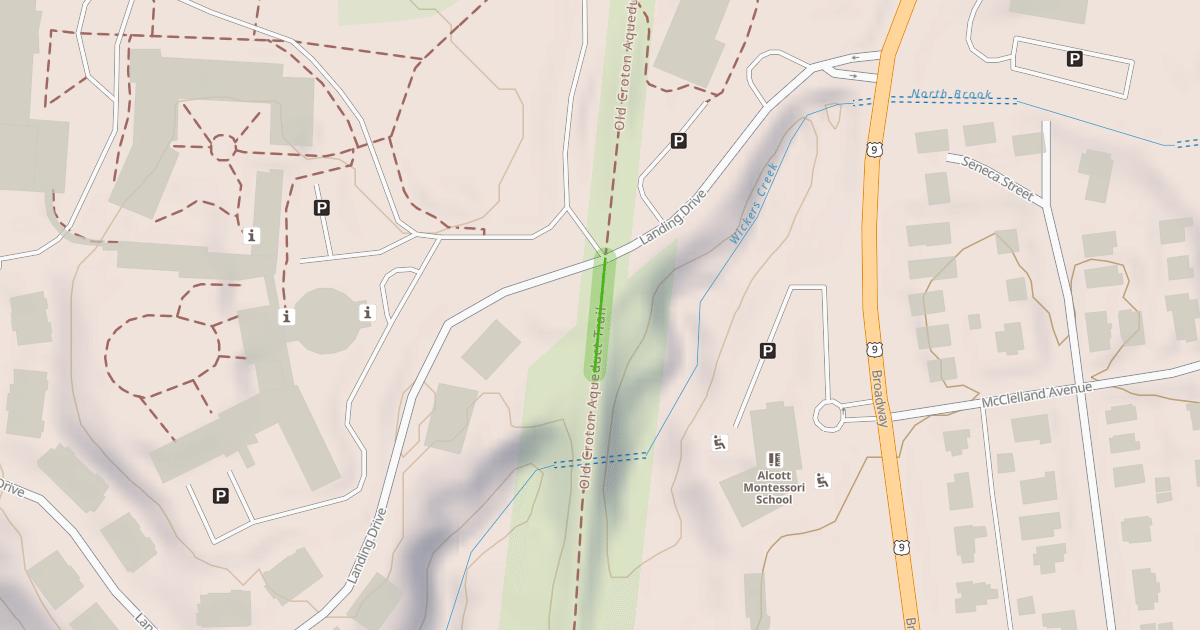 Map preview of Old Croton Aqueduct Trail