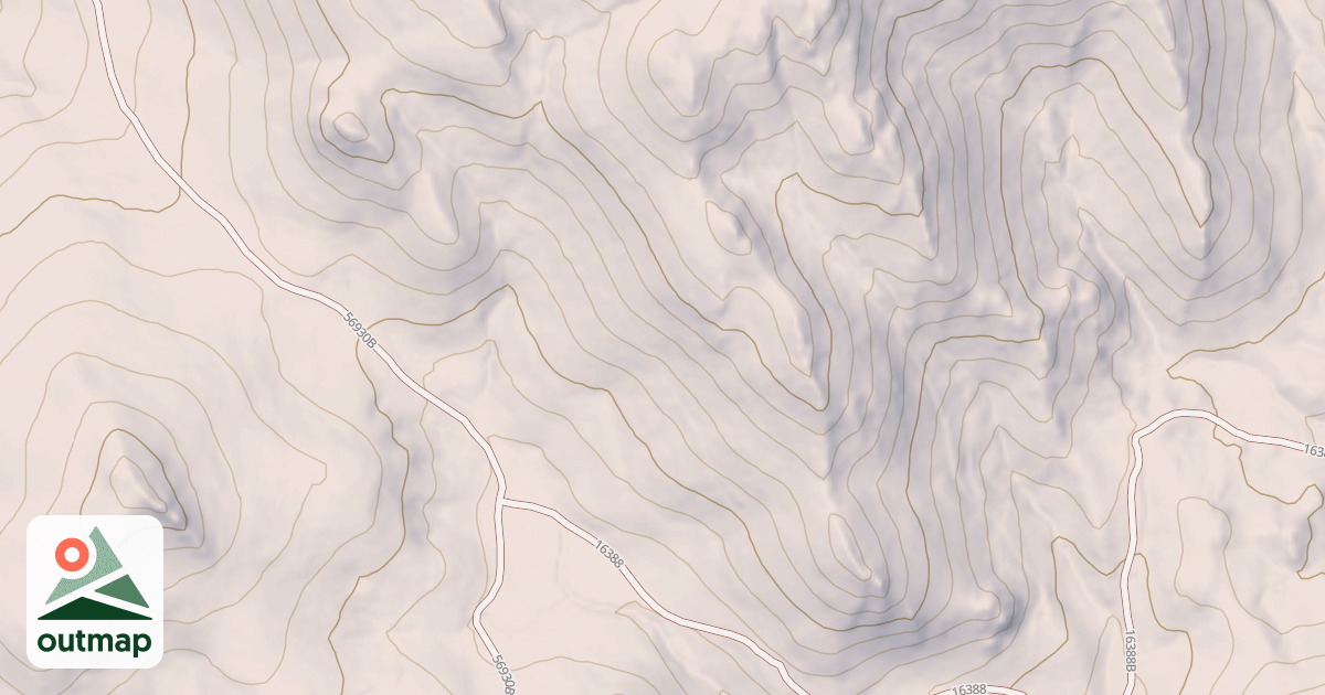 Map of CHIPMAN SPUR A