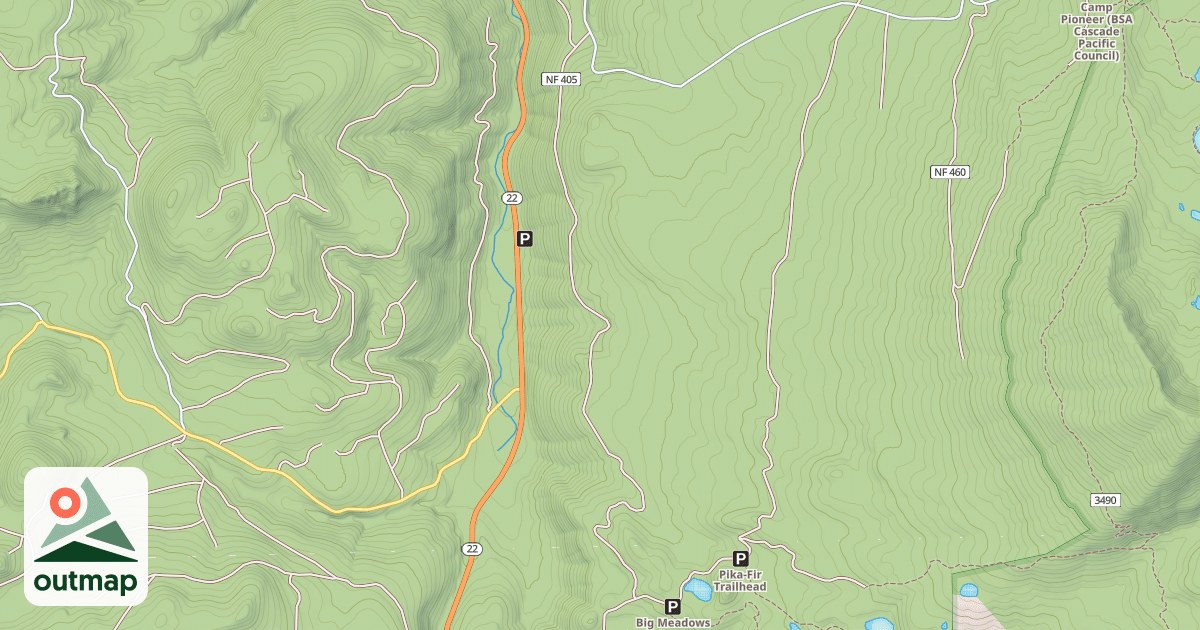 Map of EAST OFAY
