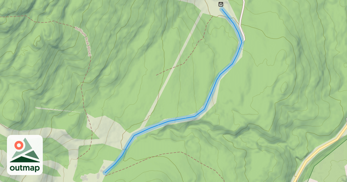 Map of Cedars Traverse