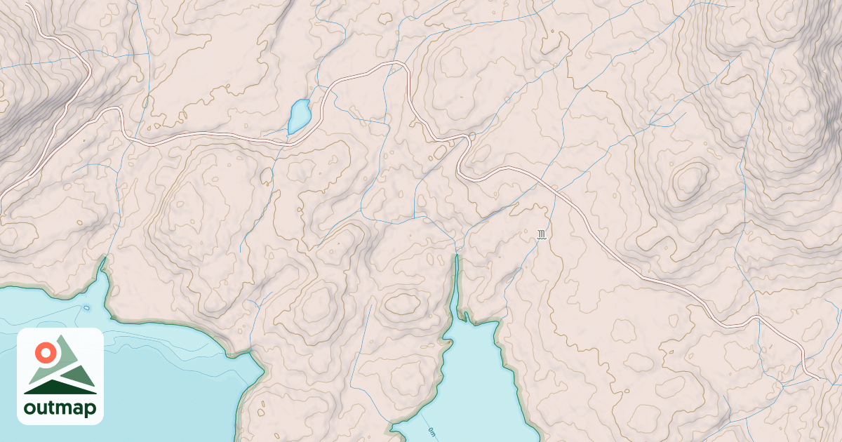 Map of EAGLE ISLAND
