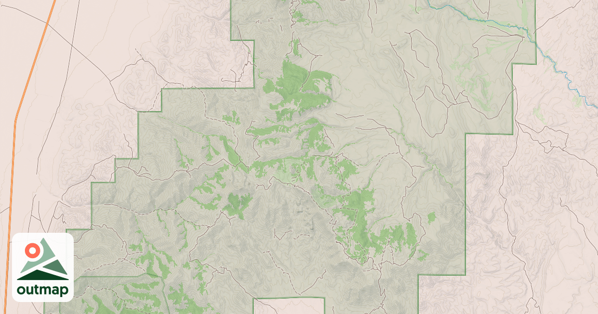 Map of HINKEY SUMMIT