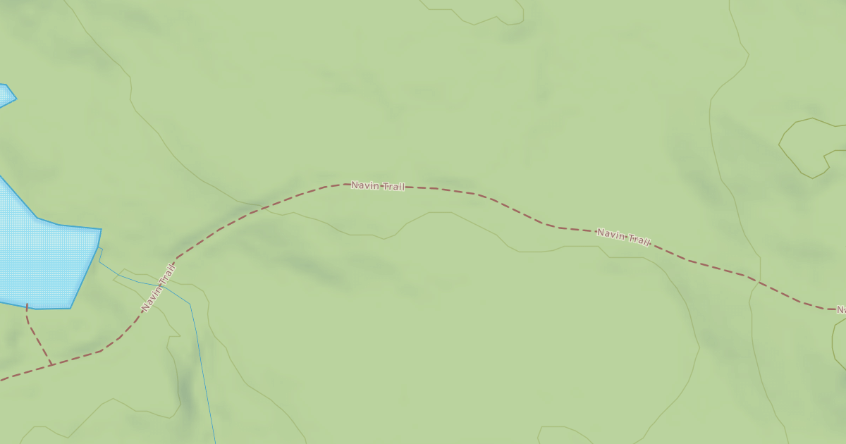 Map preview of Navin Trail