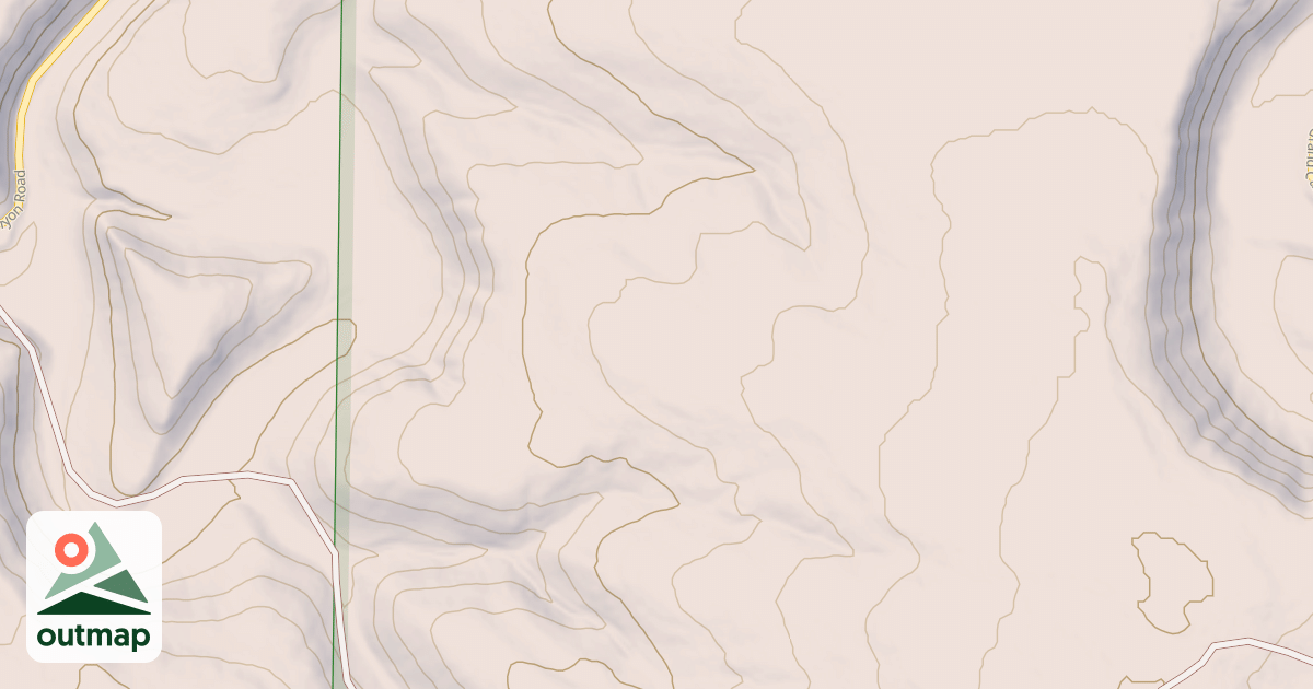 Map of USFS Motor Vehicle Use Map Trails 8596