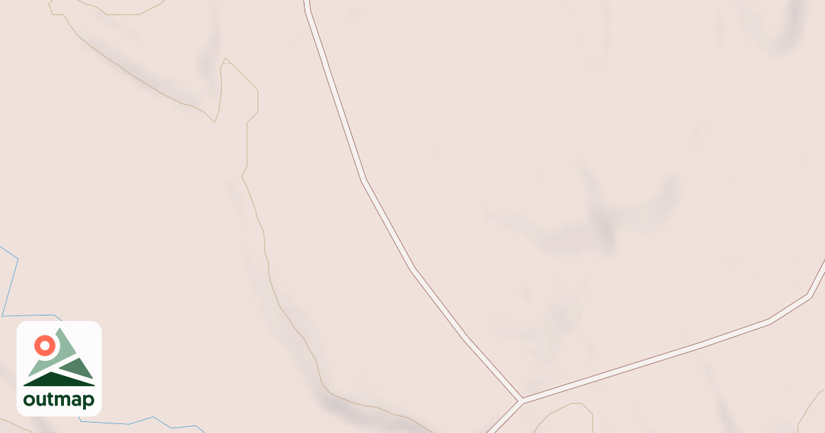 Map of BLACK CREEK NORTH SPUR B