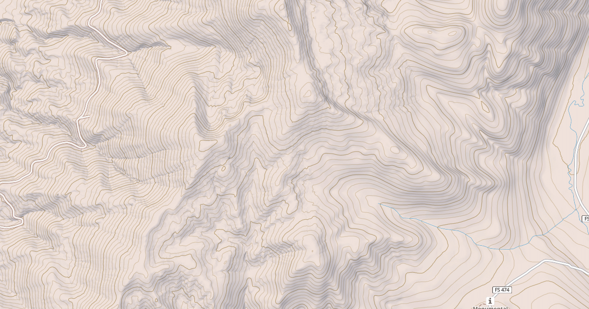 Map preview of CUP CORRAL CUTOFF