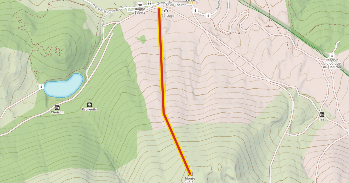 Map preview of Monte Cala