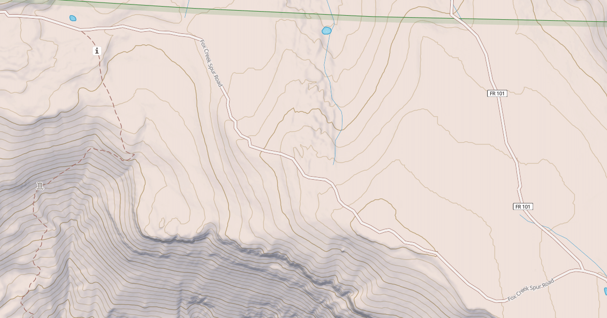 Map preview of FOX CR SPUR