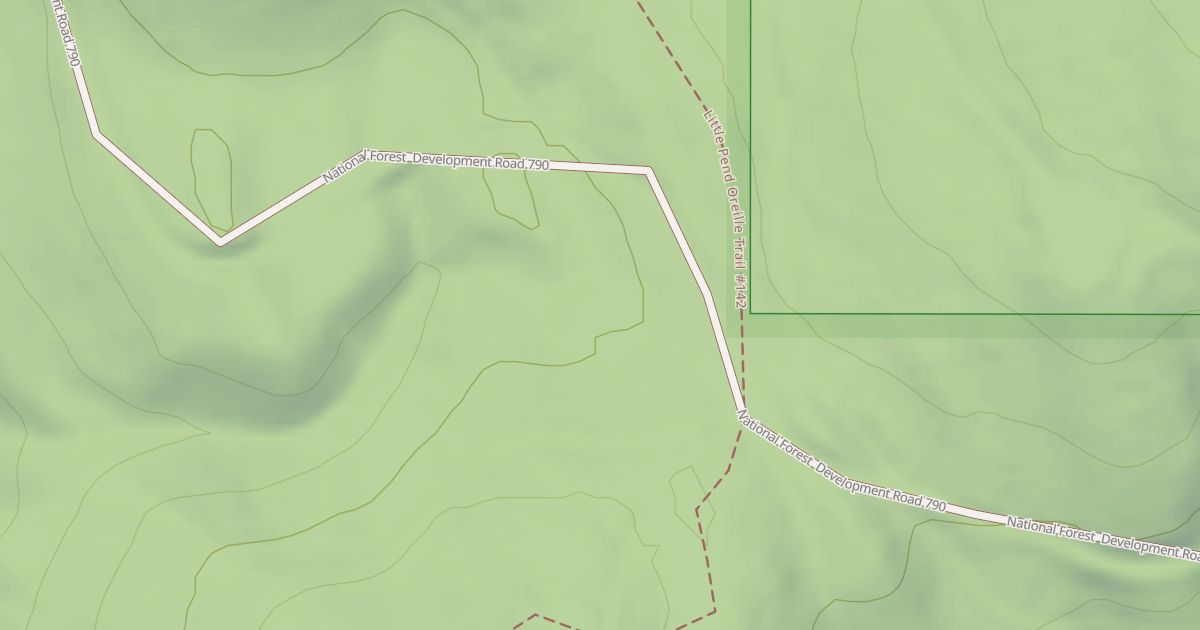 Map preview of THOMAS MTN
