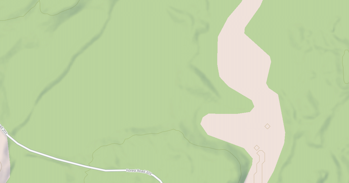 Map preview of FR 203A