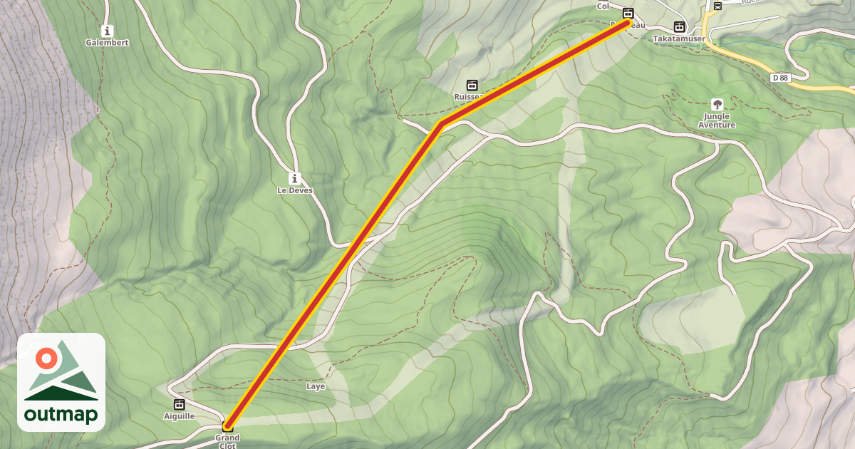 Map of Grand Clot