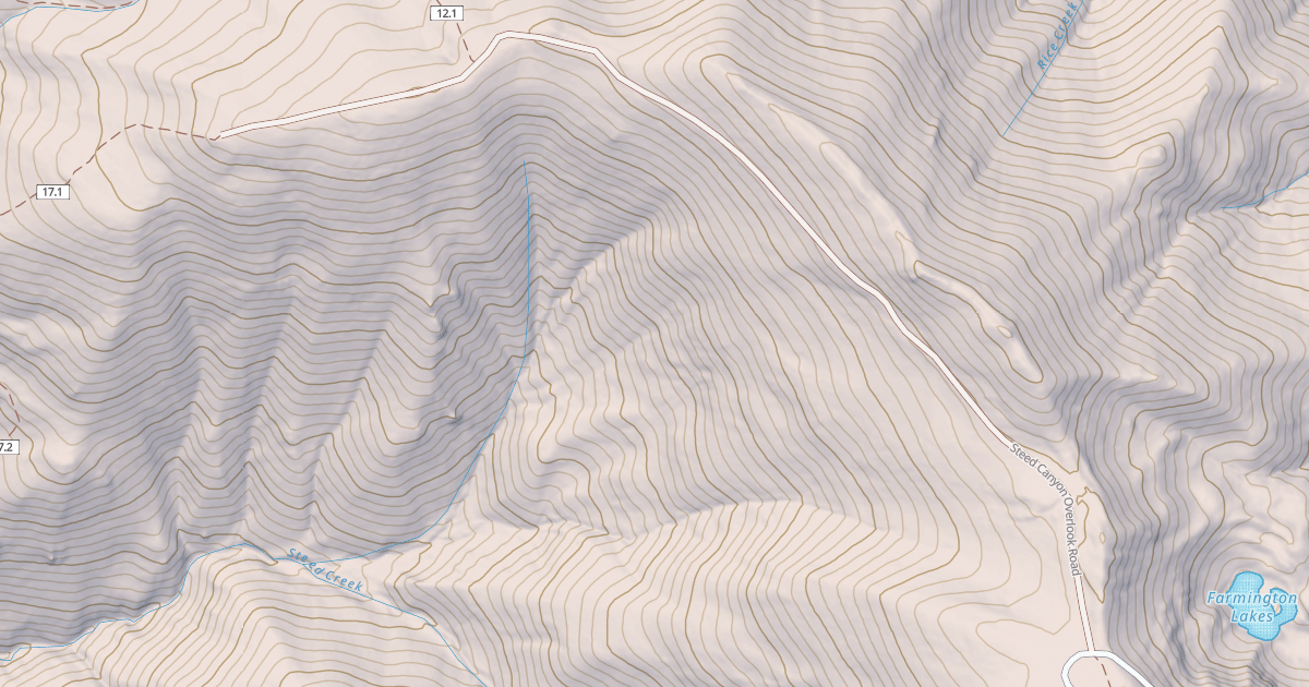 Map preview of STEED CANYON OVERLOOK