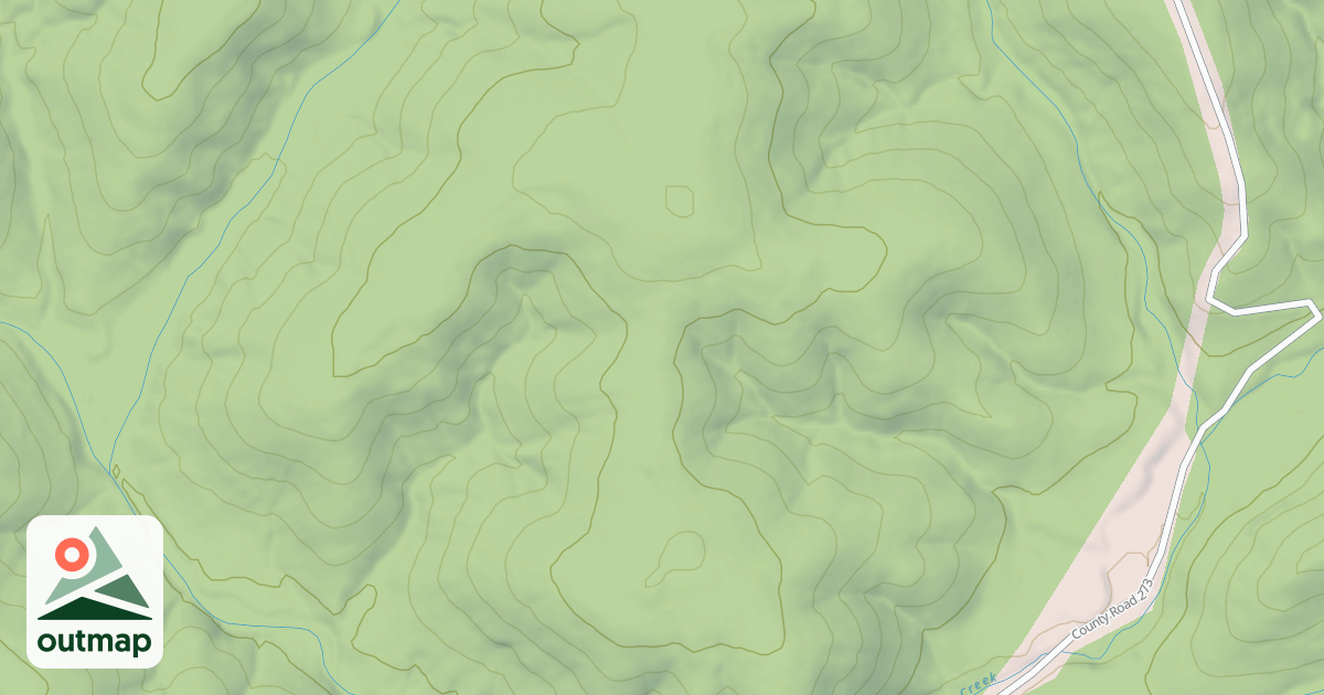 Map of MIDDLE HOLLOW
