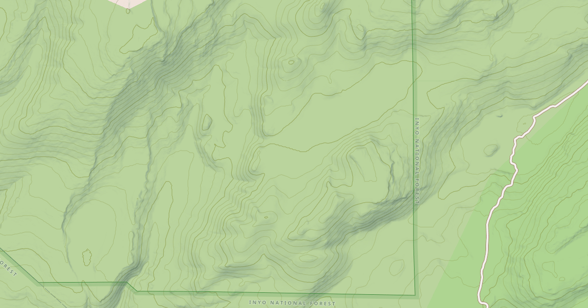 Map preview of USFS Motor Vehicle Use Map Roads {12CFC6C1-3A3F-46B2-B151-A969B4307E30}